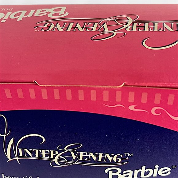 1998 Mattel Barbie 12" Winter Evening Special Edition Doll NRFB #19218 - Picture 6 of 11